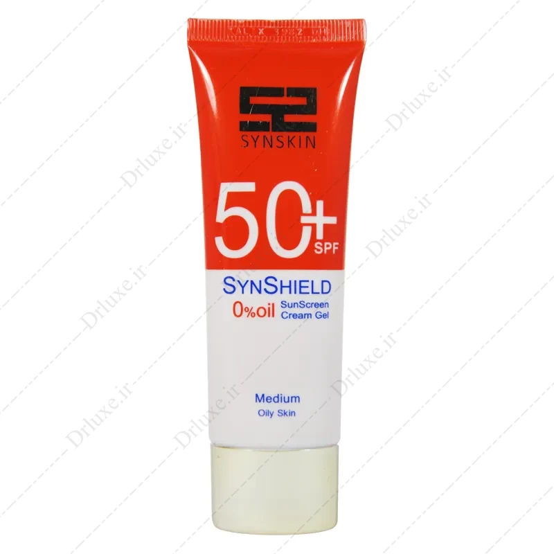 خرید کرم ژل ضد آفتاب SPF 50 پوست چرب Medium ساین اسکین 50 میلی لیتر - دکتر لوکس